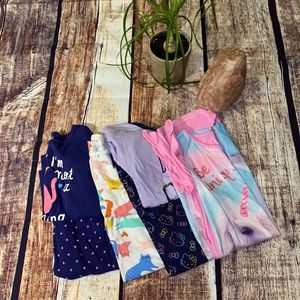Girls Size 6-8 Pajama Bundle Carter’s